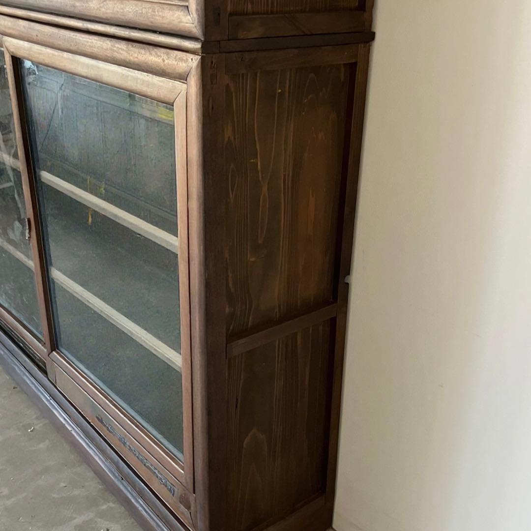 レトロ　ヴィンテージ　古家具　古民家　古道具　食器棚　シェルフ　ガラス棚