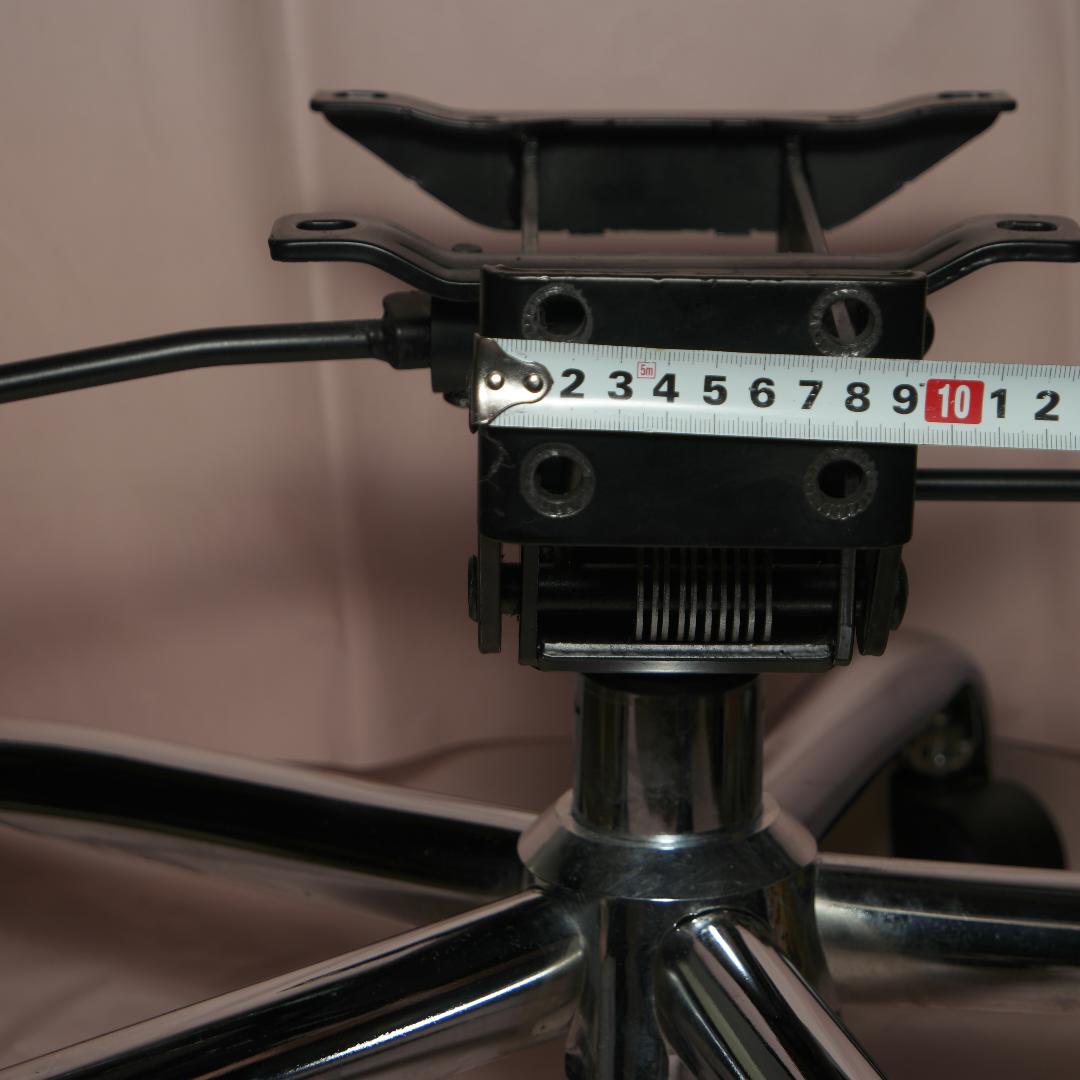 ニトリ オフィスチェア脚 背もたれの高さと角度を調整可能 | 椅子の5つの光線