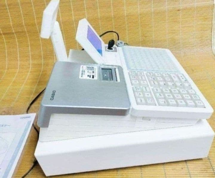 カシオレジスター　SR-CS550　スマホ連携Bluetooth　172080