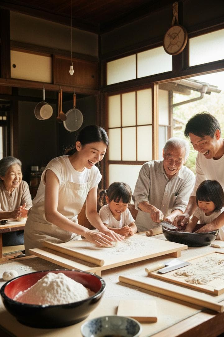 ⚫︎新品●子供用●家庭用そば打ち道具セット（本格版）