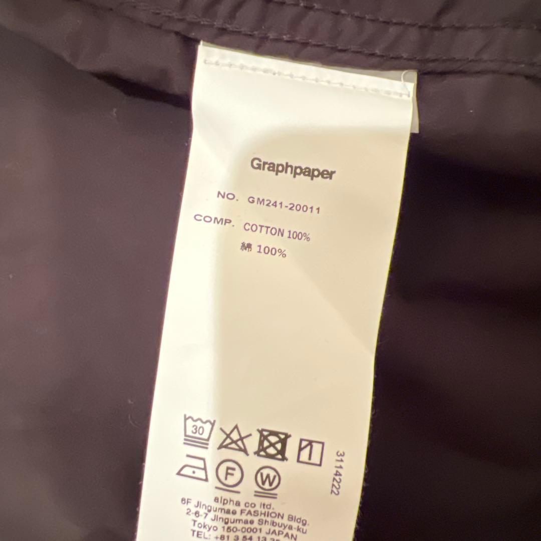 Graphpaper ブラックセットアップ2024年春夏コレクション