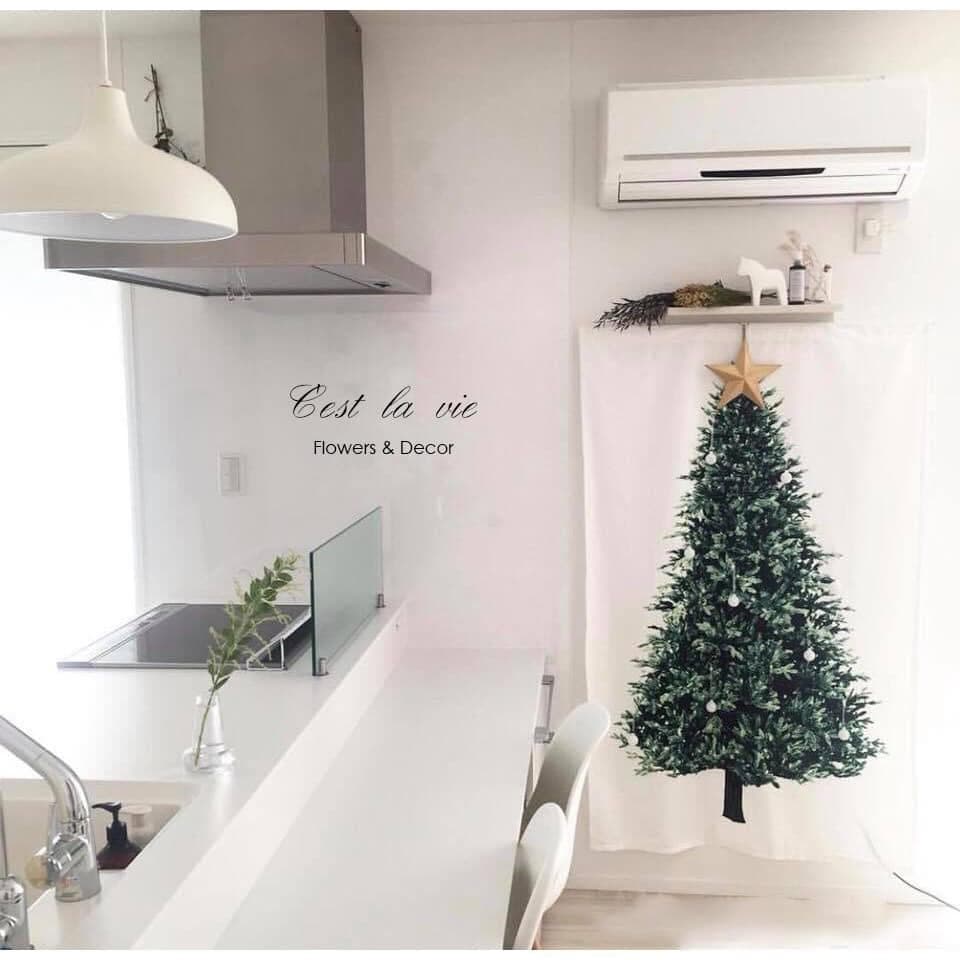 クリスマス タペストリー ツリー もみの木 壁飾り 壁飾り ブラックフライデー