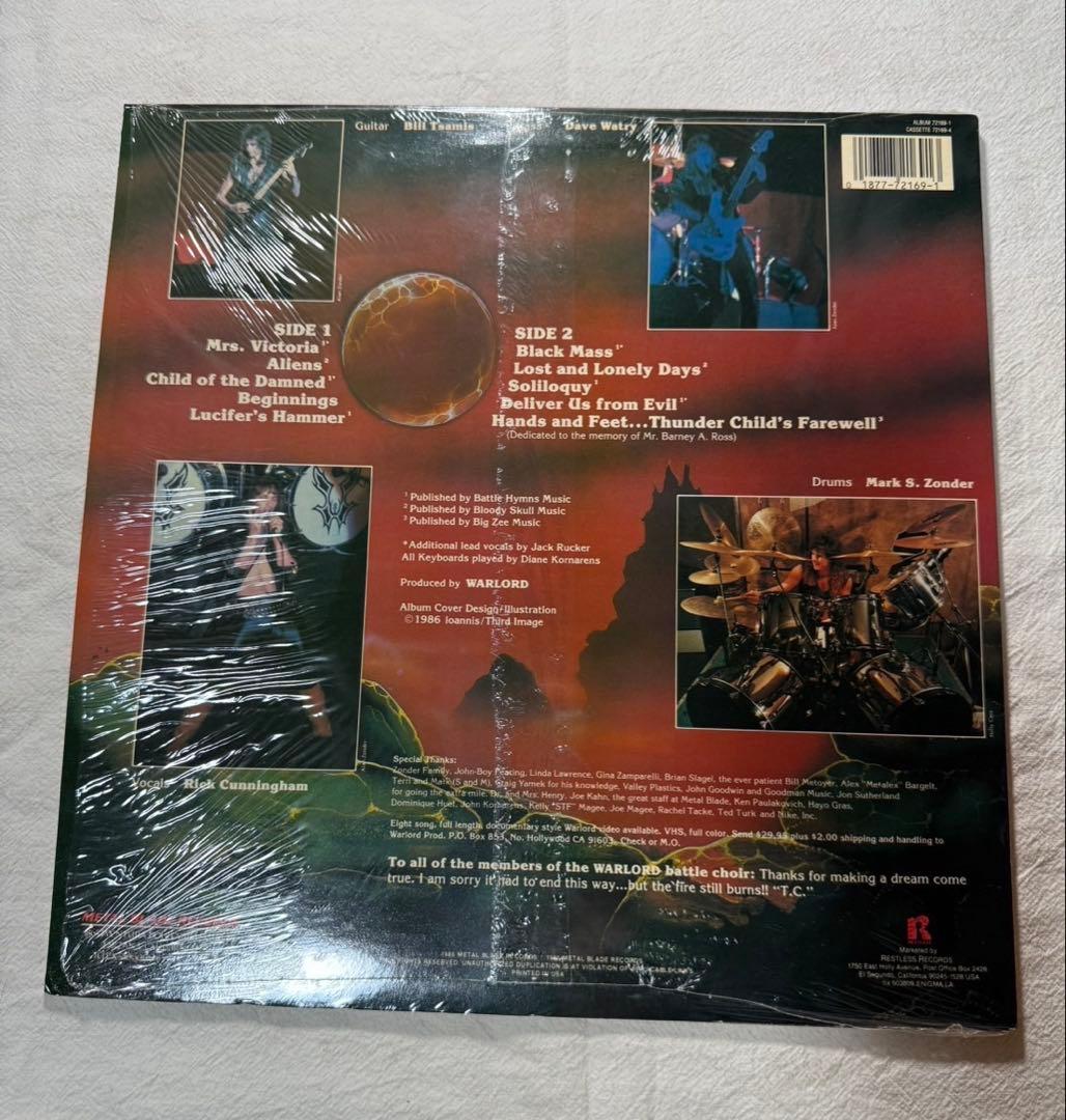 Warlord / Thy Kingdom Come LP US盤