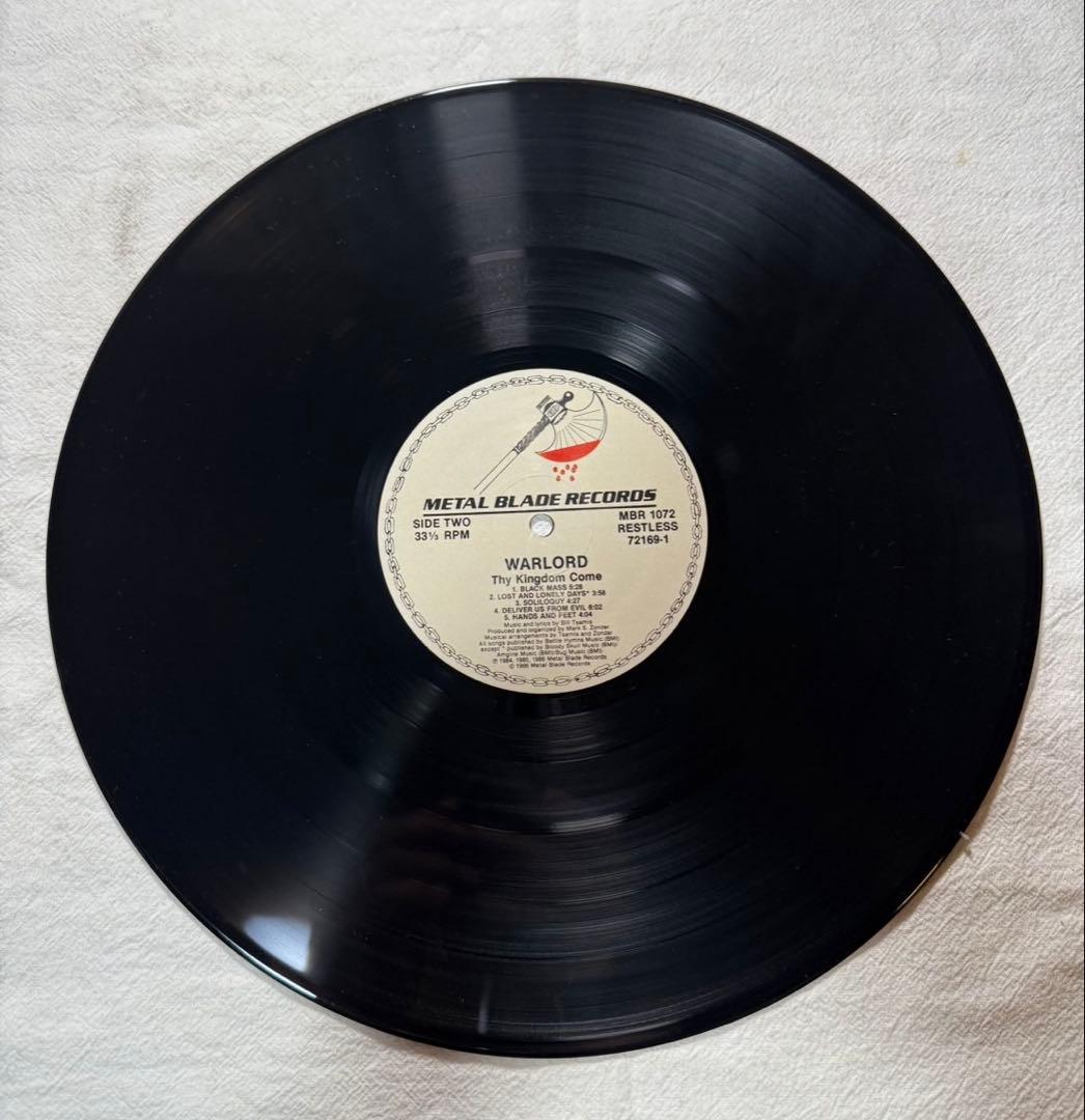 Warlord / Thy Kingdom Come LP US盤