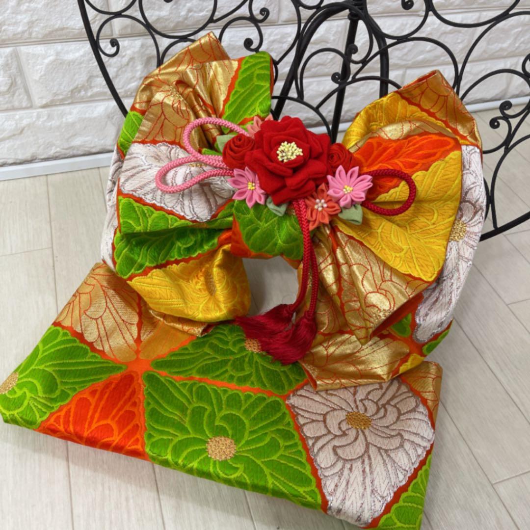 確認用★七五三作り帯