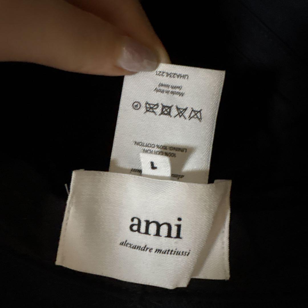 amiparis バケットハット ブラック　001 サイズ1