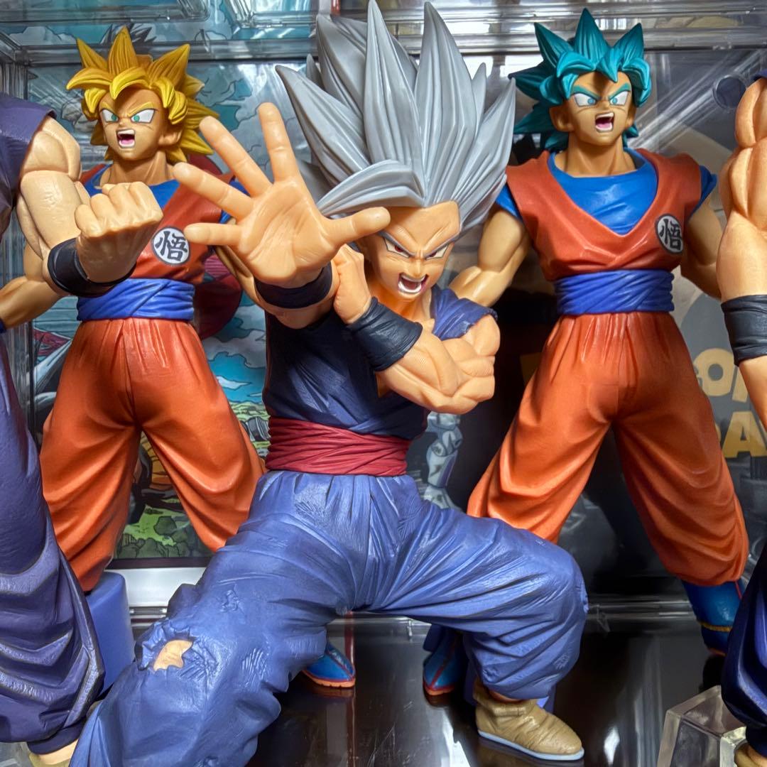 ドラゴンボール　一番くじ　5体セット