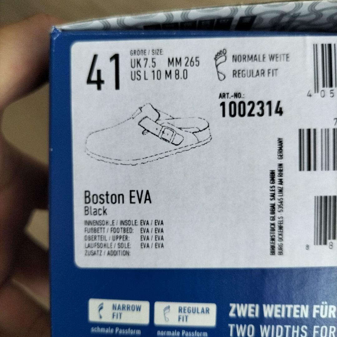 新品 25ss ビルケンシュトック eva ボストン 41 beams
