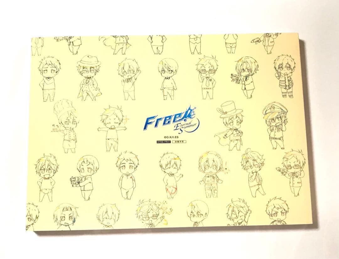 Free!ES デスクトップアクセサリーイラスト冊子本 七瀬遙 松岡凛 鴫野貴澄