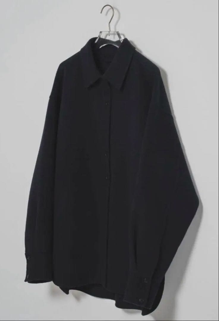 todayful トゥデイフル　ウールシャツジャケット　ブラック　36サイズ