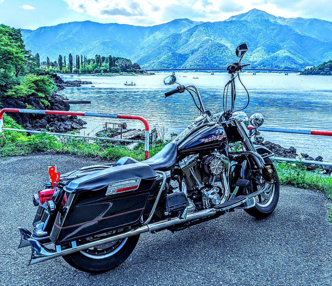 フィッシュテールマフラー　ハーレーダビッドソン　ツーリング95-16用