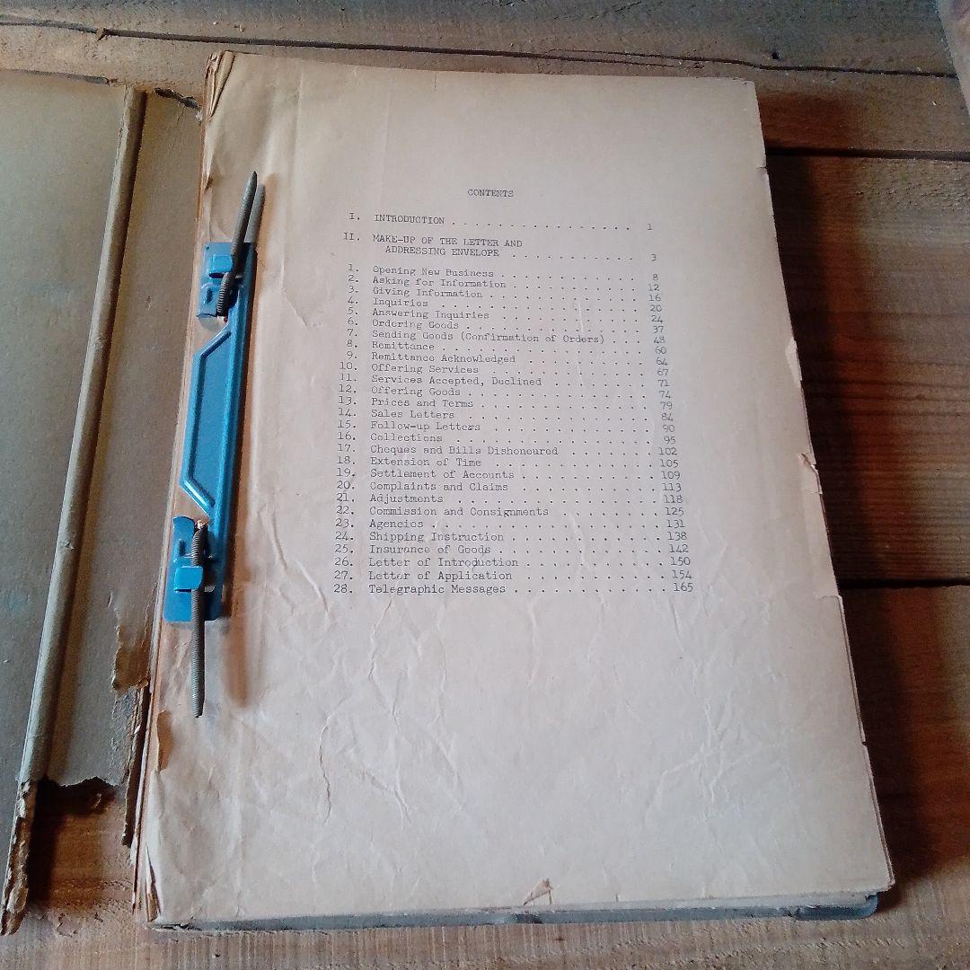 大正時代 貿易関連のマニュアル 仕様書 稀品