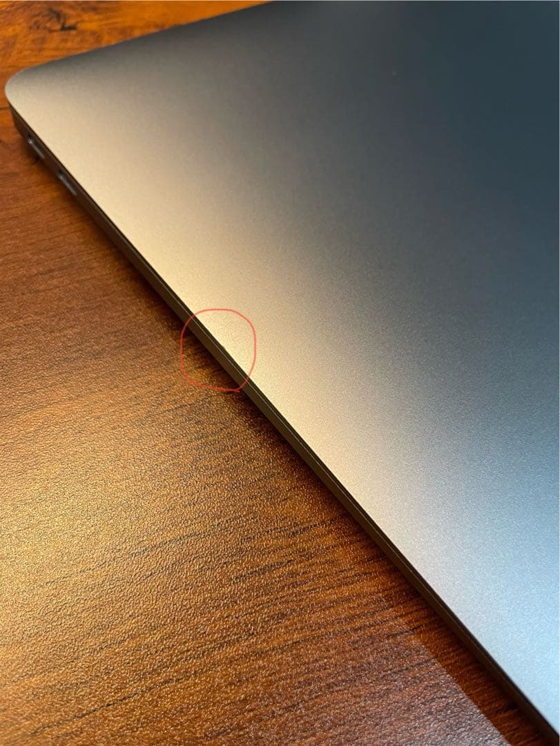 MacBook Air M1スペースグレイ+ LOE 覗き見防止保護フィルム