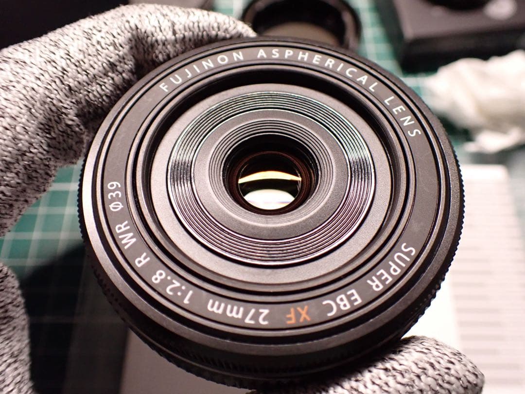 純正フィルター付き FUJINON XF27mm F2.8 R WR