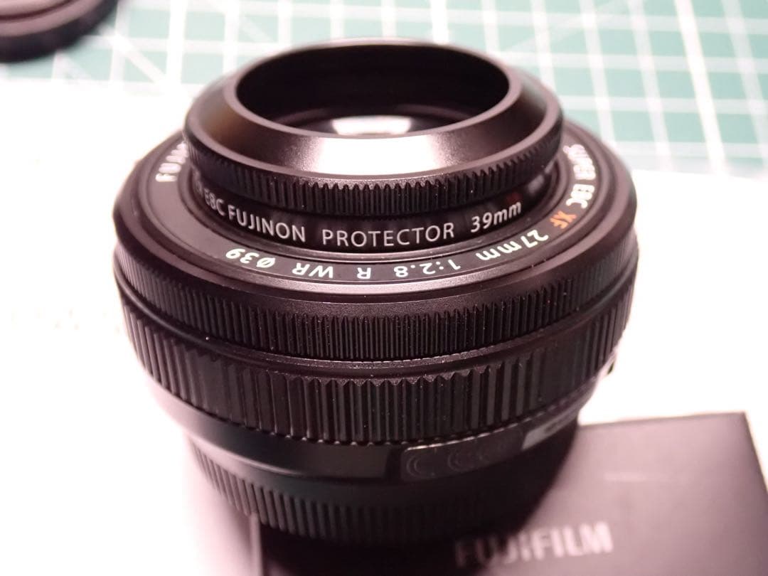 純正フィルター付き FUJINON XF27mm F2.8 R WR
