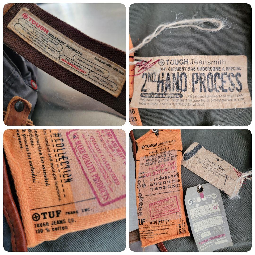 【TOUGH JEANSMITH 】 メッセンジャーバッグ ヴィンテージ