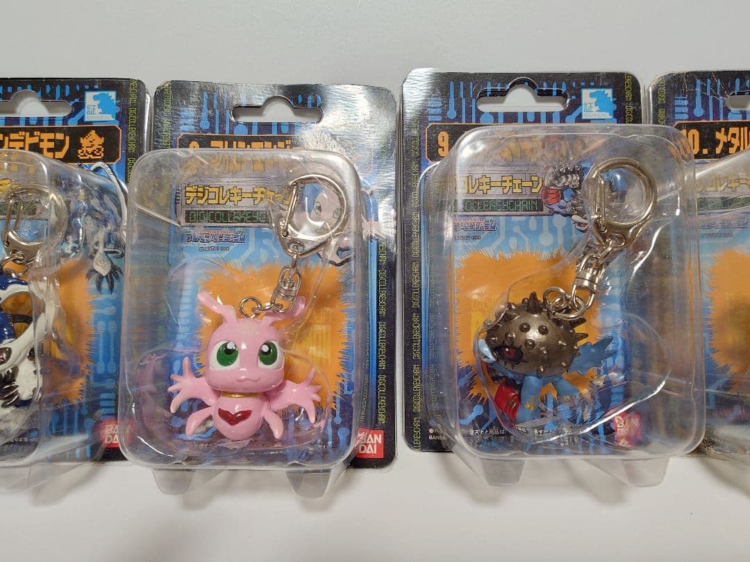 デジタルモンスター デジコレキーチェーン 5種類 ザ・デジモン DIGIMON