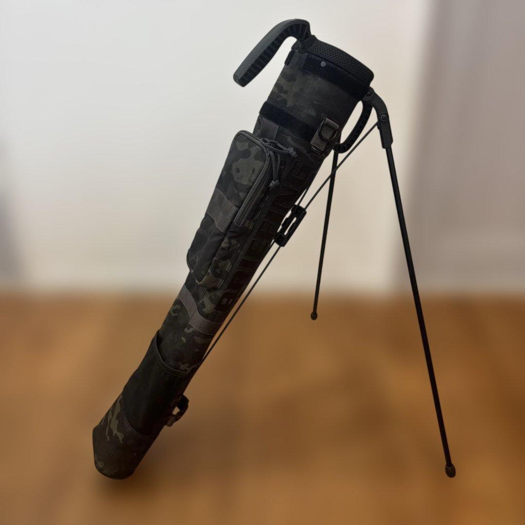 BRIEFING セルフスタンドキャディバッグ　カモフラ迷彩柄