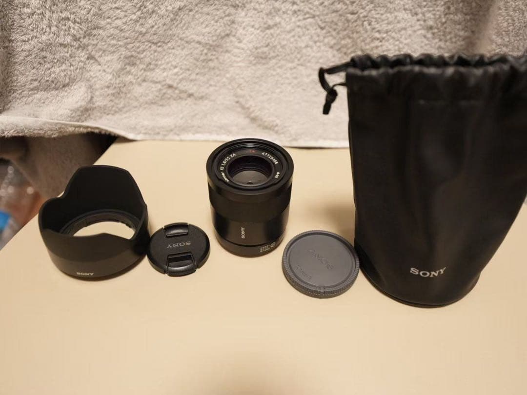【美品】ソニー Zeiss ZA 55mm F1.8