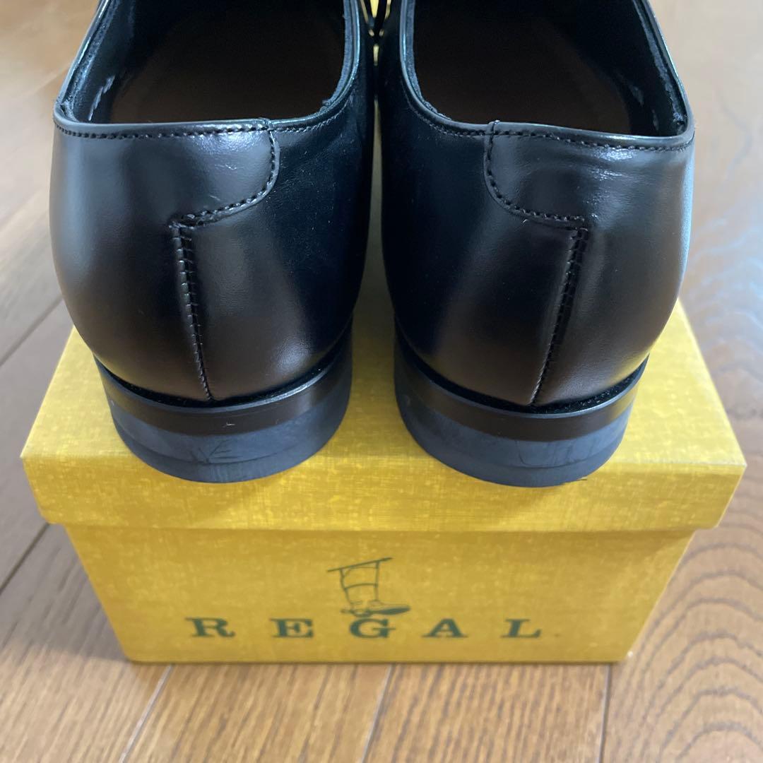 REGALリーガル　メンズ革靴　ビジネスシューズ　24㎝ 黒　ドレスシューズ