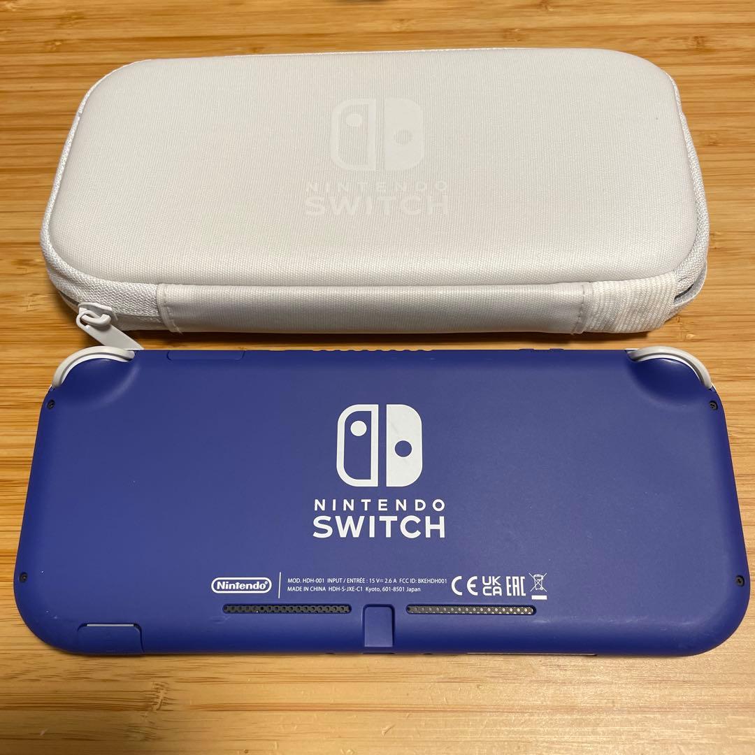 み*ほ様 Nintendo Switch Lite 本体 ブルー（箱あり）