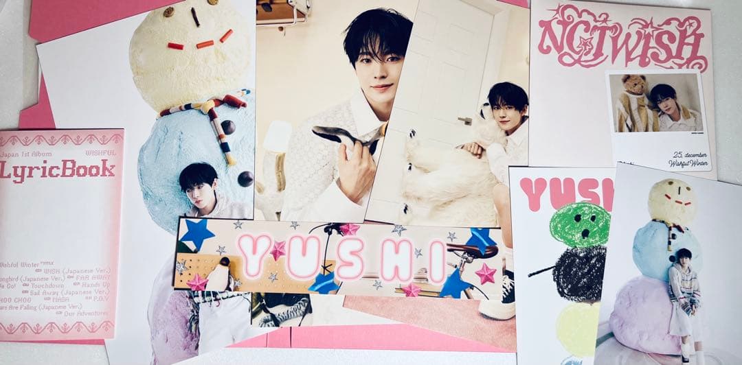 開封済 NCT WISH 日本盤ユウシセット　トレカ付