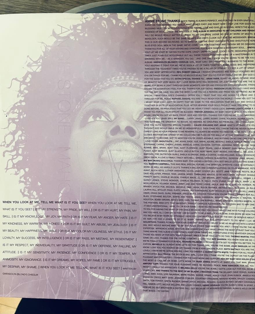 USオリ★Angie Stone Mahogany Soul D'Angelo