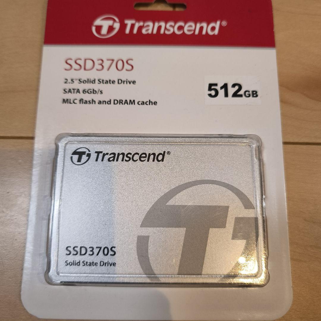 mia　Transcend SSD370S 512GB 未開封品