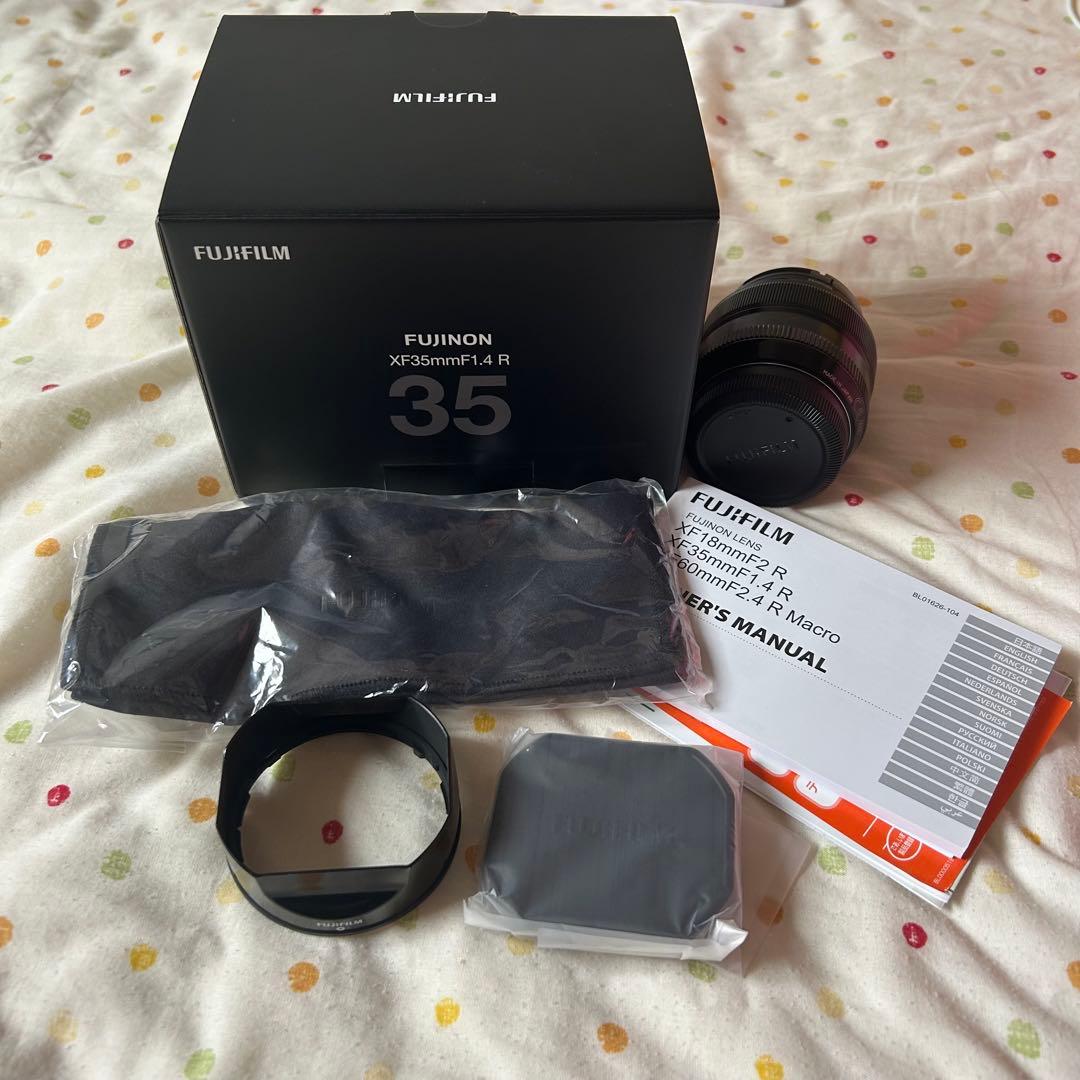 FUJINON XF35mmF1.4 R 単焦点レンズ　富士フィルム