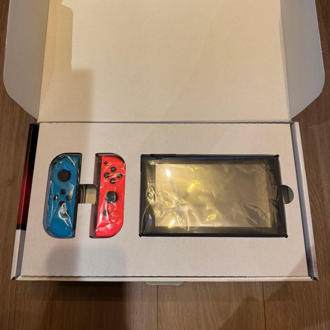 Nintendo Switch 青/赤 + Sports Party 付属品完品