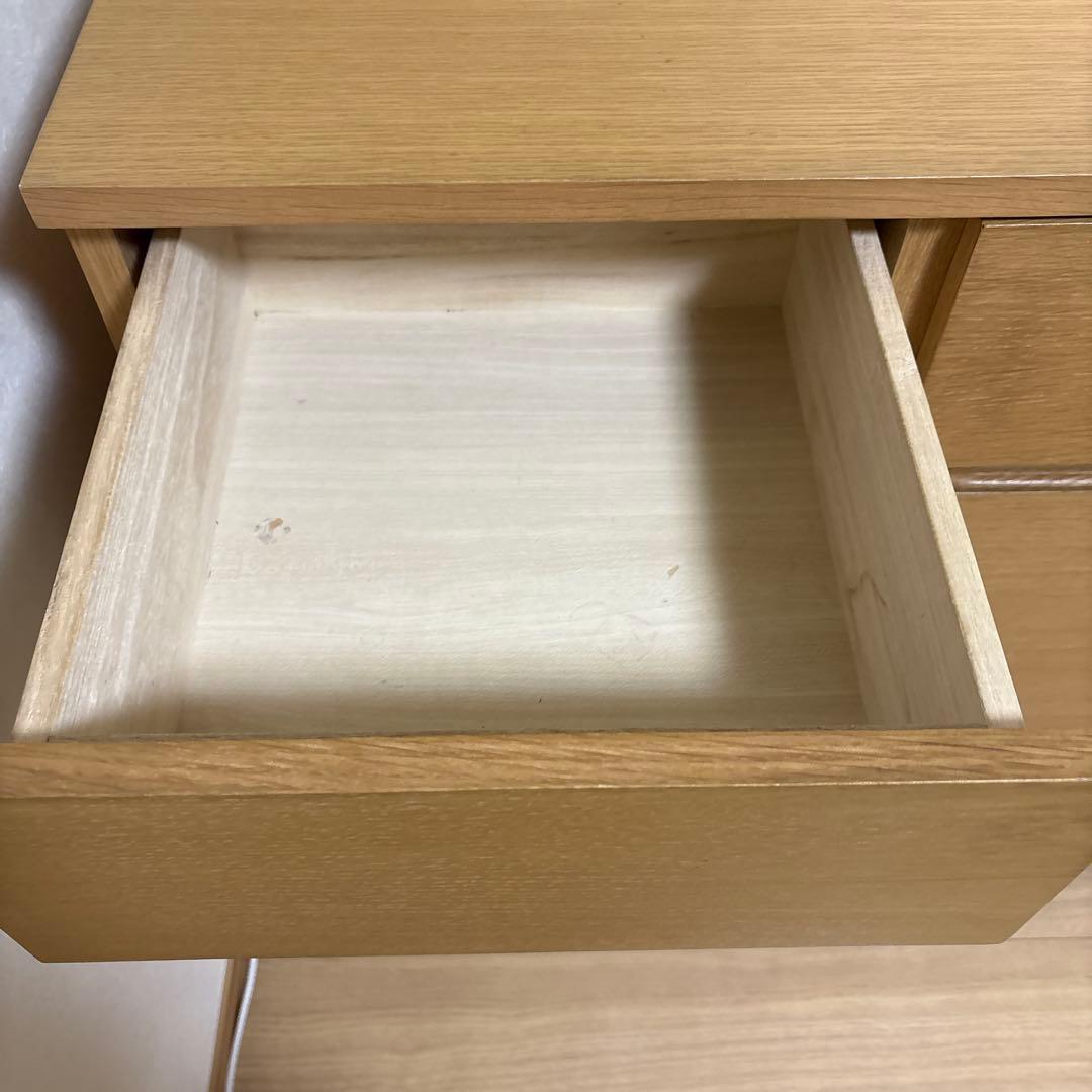 無印良品　オーク材　キャビネット