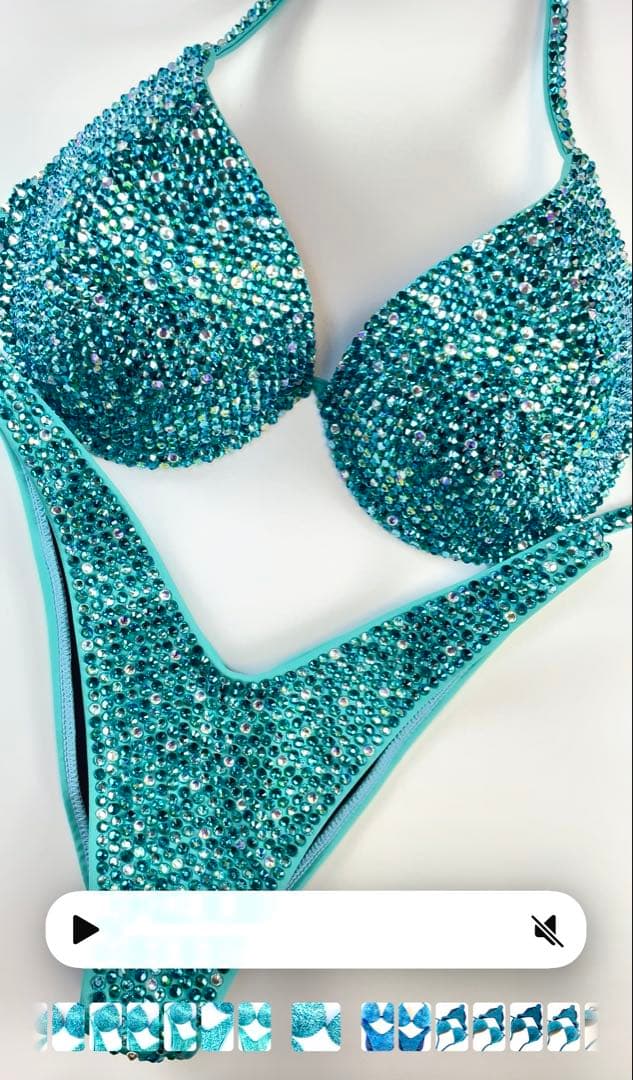 【ゆめ様　オーダー専用ページ】　JBBFビキニフィットネス用