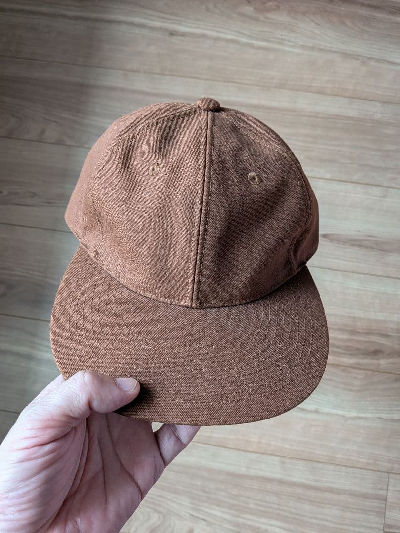 BONCOURA / ボンクラ　USNキャップ - ダック　color:ブラウン