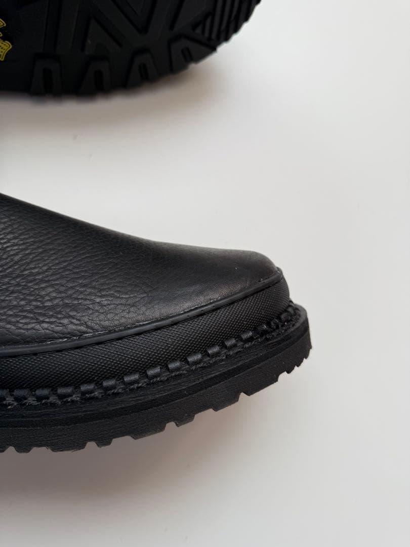 ia Boot ジャイアントロメオワークシューズ サイドゴア ブラック