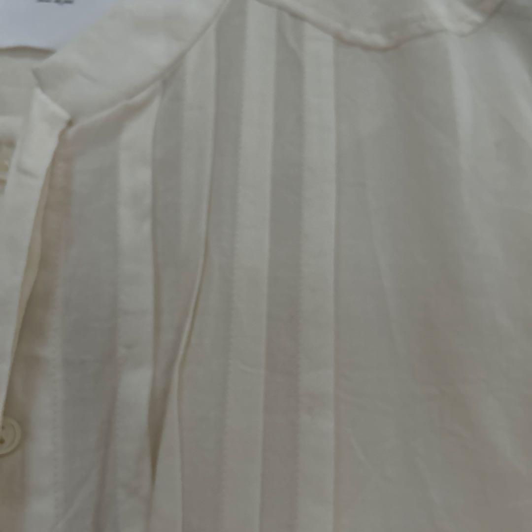 MAGALI コットンシルクリボンタイブラウス