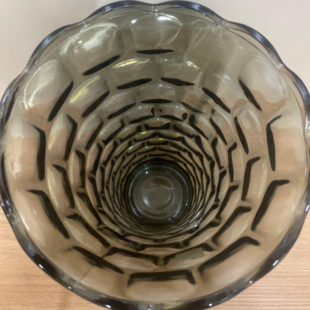 Federal ヴィンテージ フェデラル グラス ベース 花器 花瓶　70’s