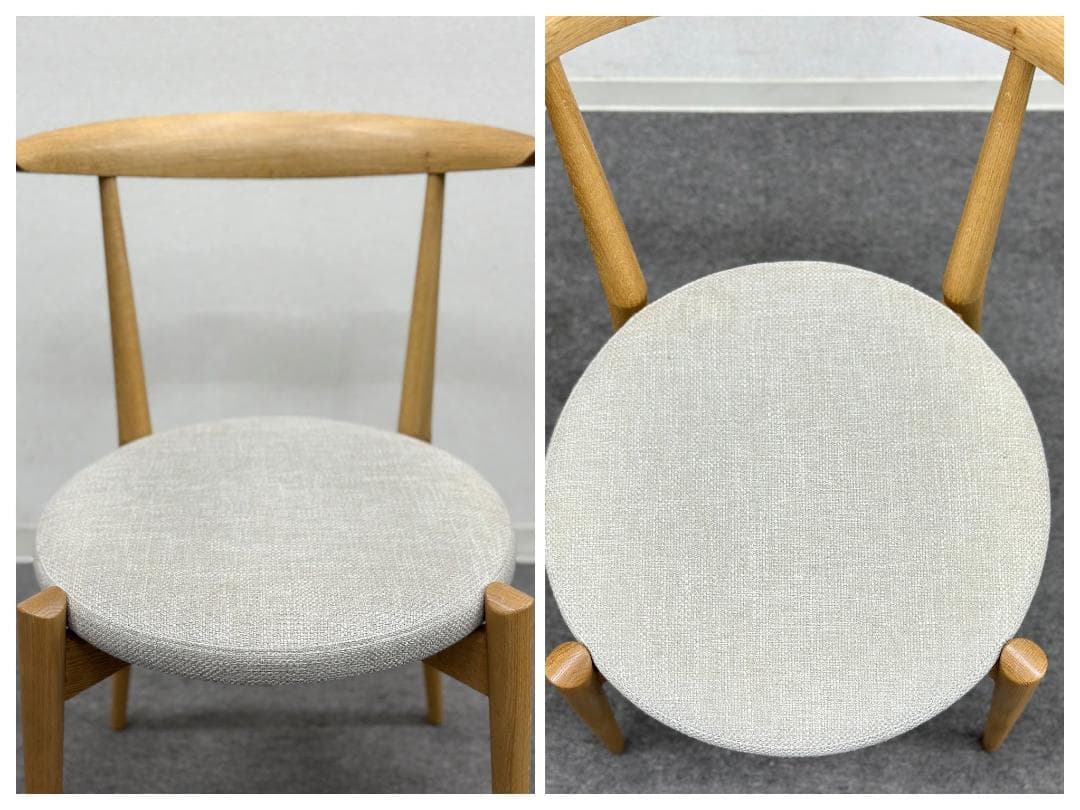 ■日進木工■Forms　ダイニングチェア　2脚セット　飛騨高山　ナチュラル