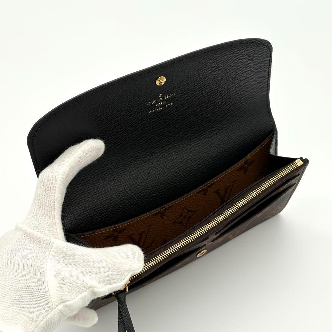 ルイヴィトン 長財布 モノグラム リバース ポルトフォイユ エミリー 1832