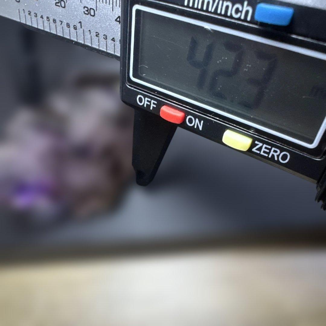 【極上品】スーパーセブン原石 クラスター 紫水晶系 希少原石　台座付