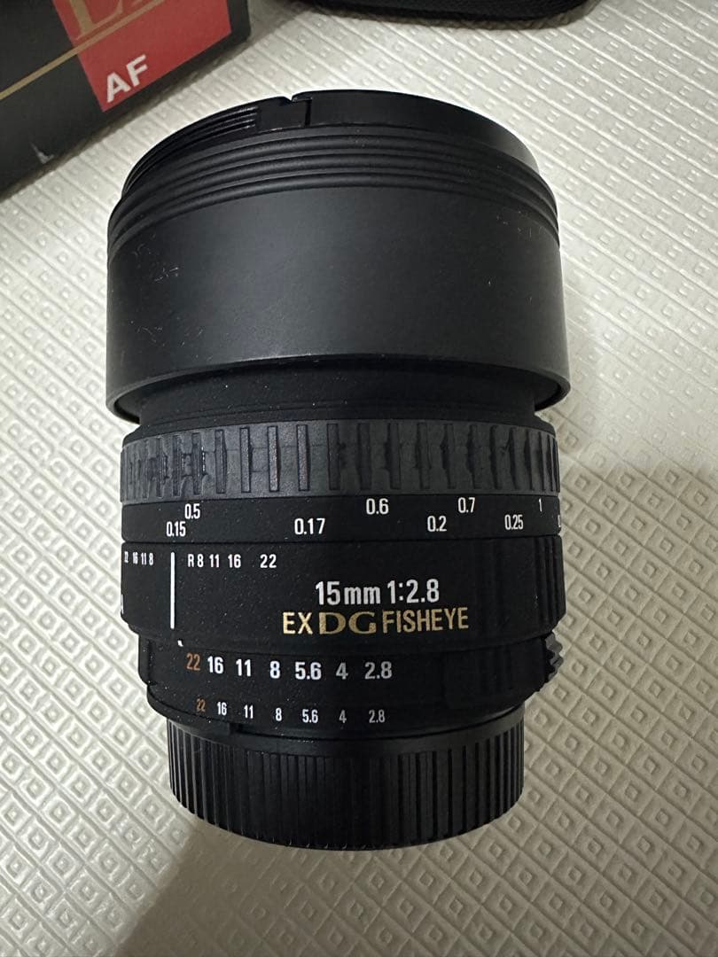 SIGMA 15mm F2.8 EX DG FISHEYE ニコン