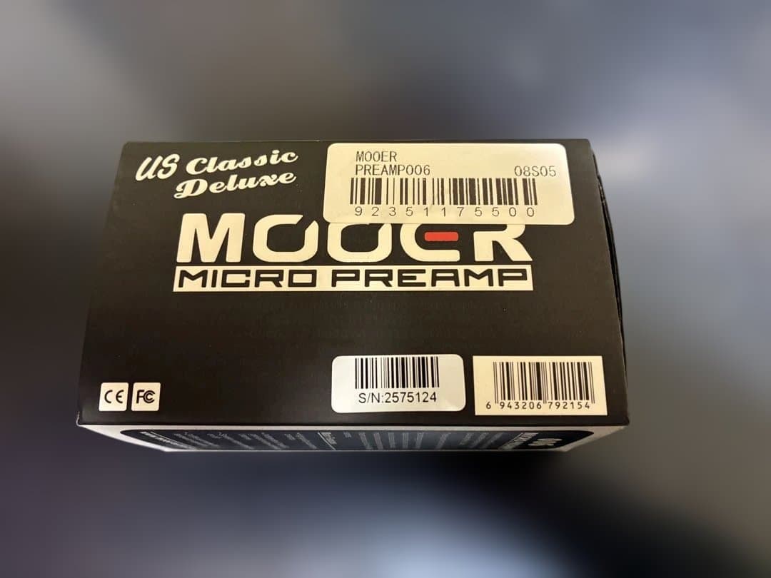 ギター Mooer Micro Preamp 006