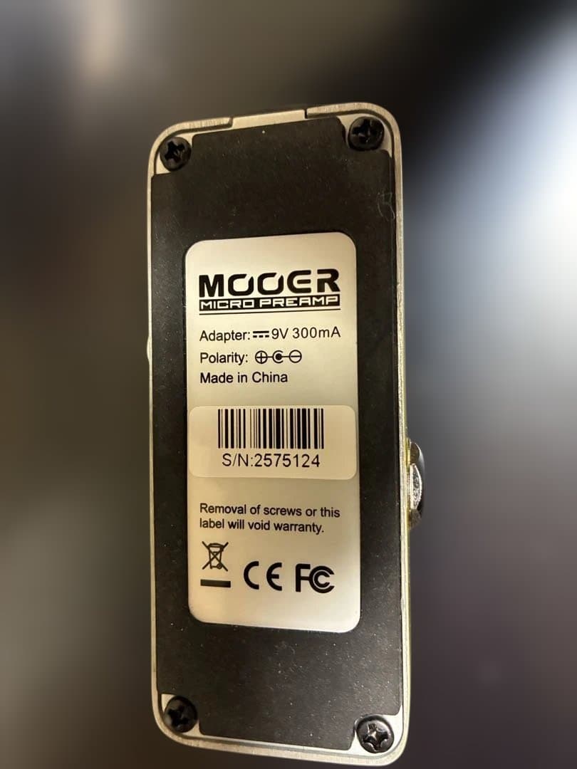 ギター Mooer Micro Preamp 006