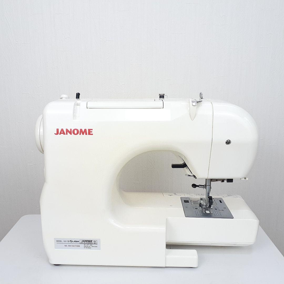 ジャノメ　コンパクト電子ミシン本体　N-571　ロックカッター内蔵