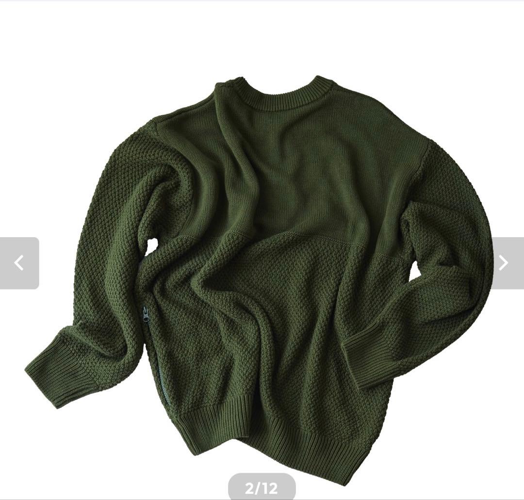 SSSSAMPLE knit GREEN ニートと居候とたかさき