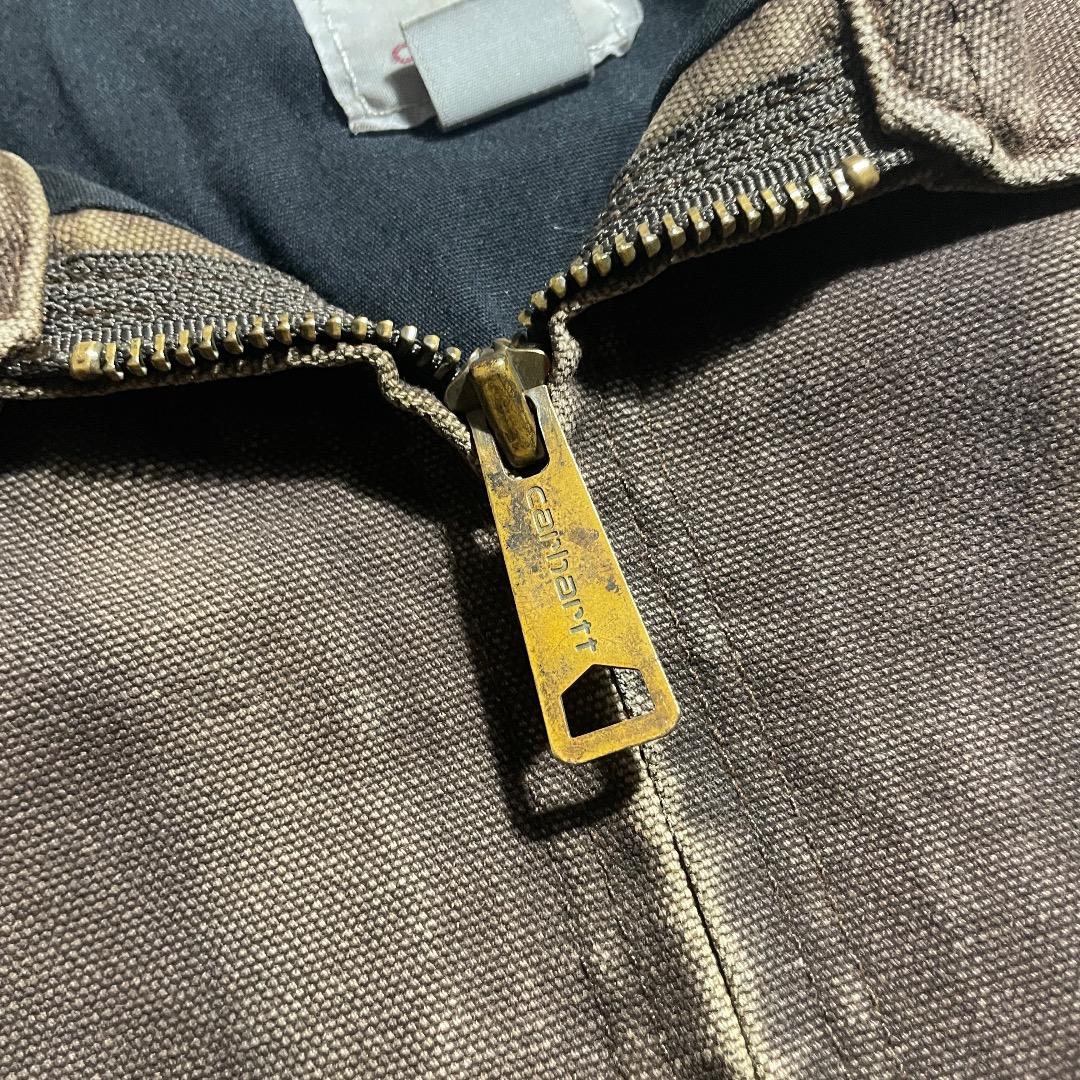 00s メキシコ製 ブラウン カーハート デトロイトジャケット ダックM