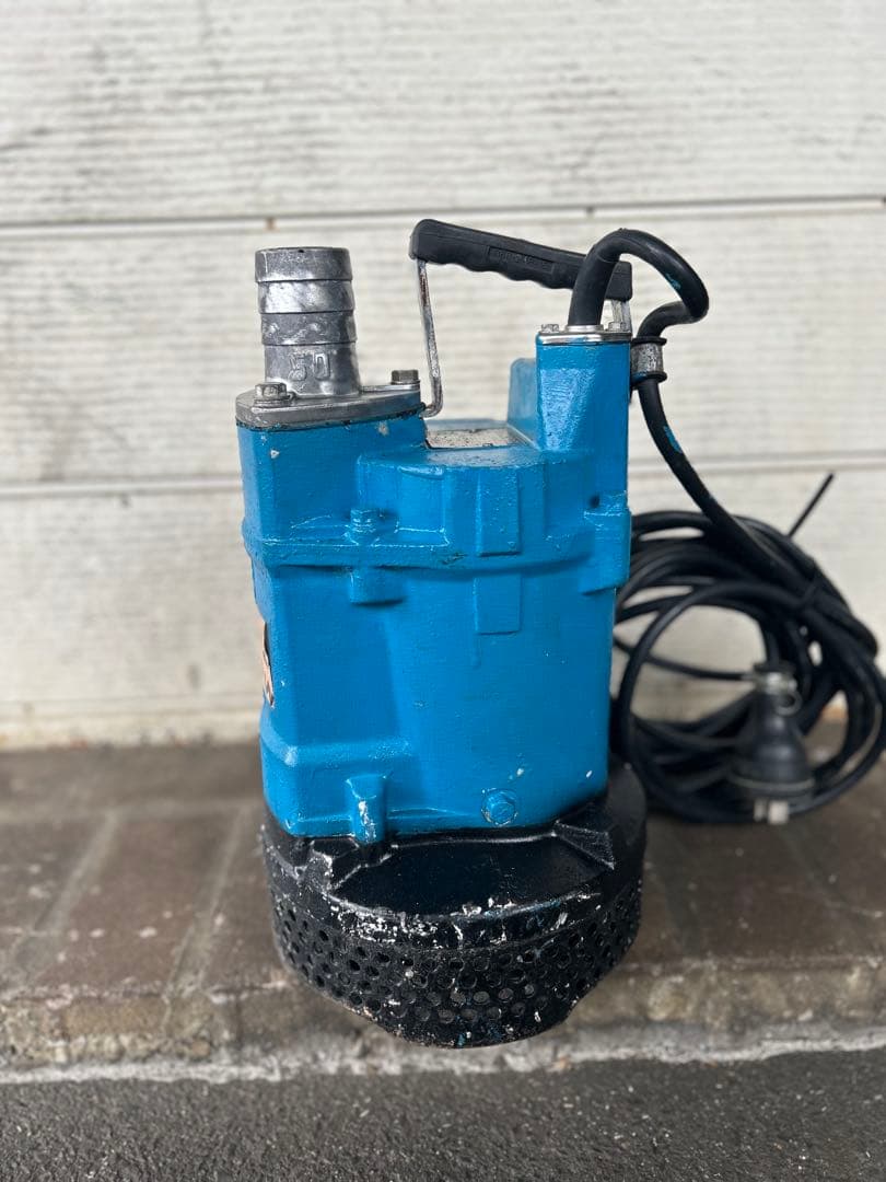 ★ツルミKTV2-22ハイスピンポンプ工事排水用2.2kw 三相200V60hz