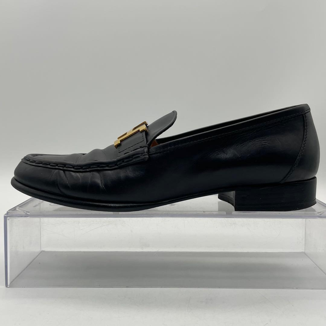 エルメス　HERMES ローファー　コンスタンスローファー　レザー　Hロゴ