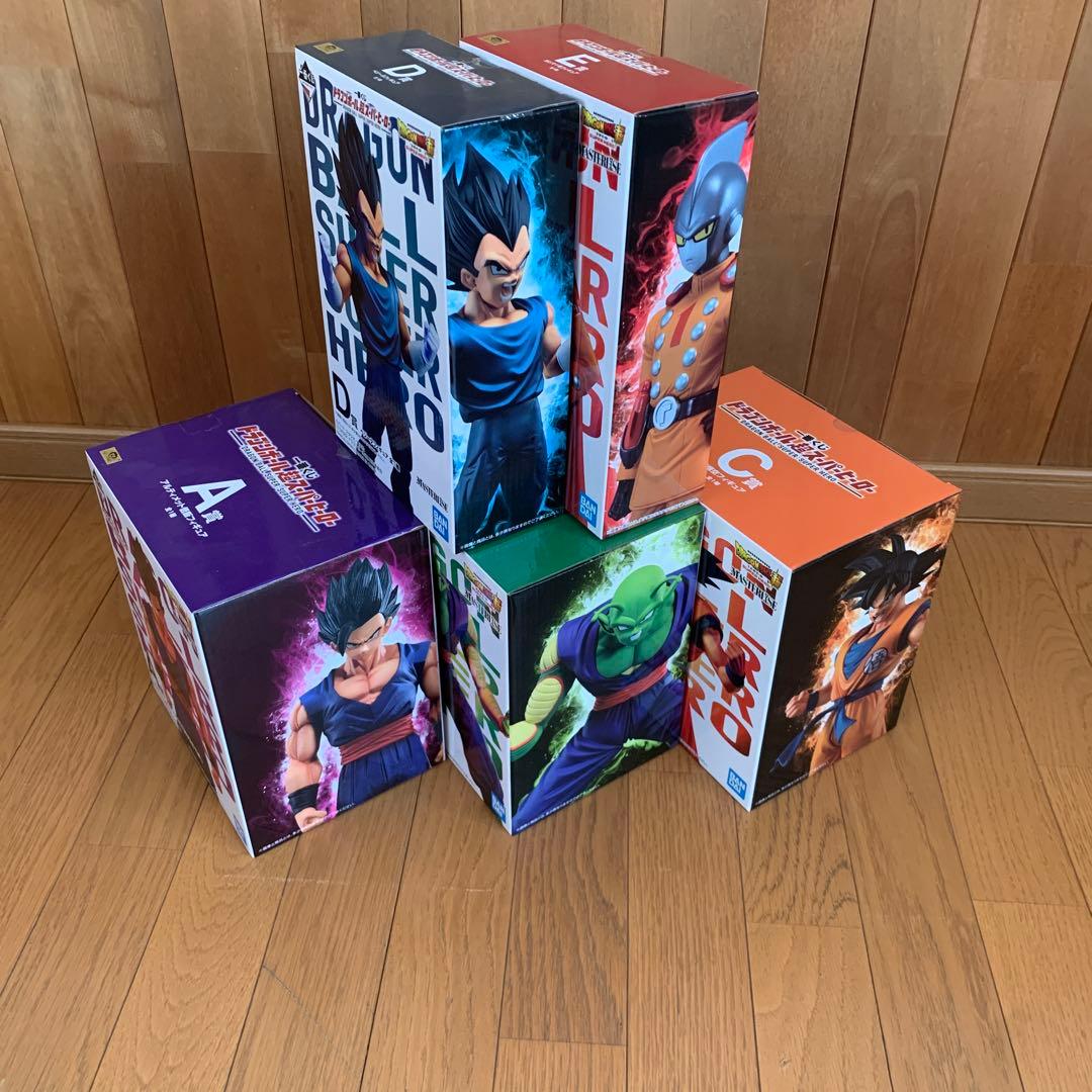 ドラゴンボールスーパーヒーロー フィギュア 5体セット