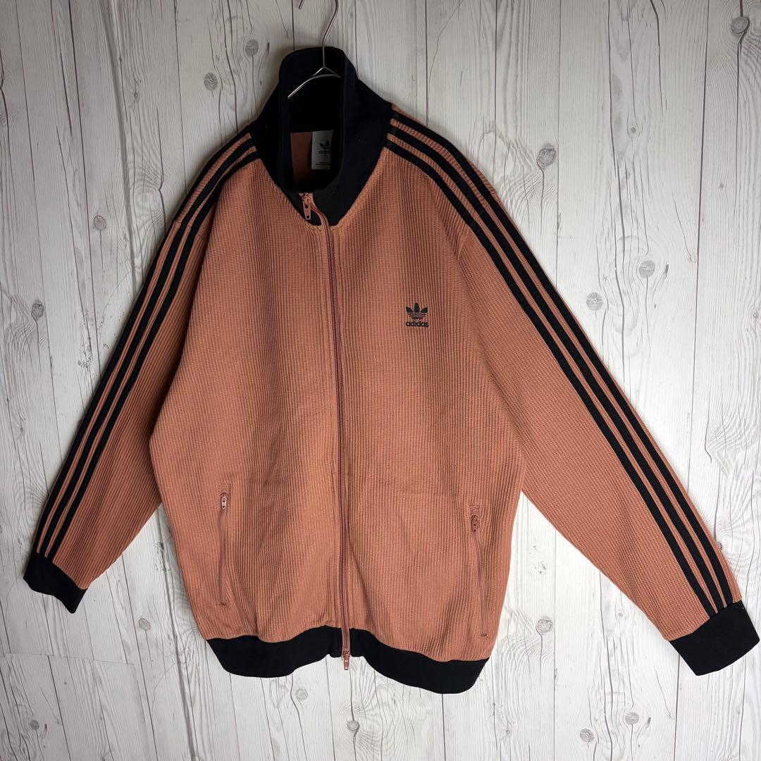 トップス adidas Waffle Ribbed Track Jacket 3XL