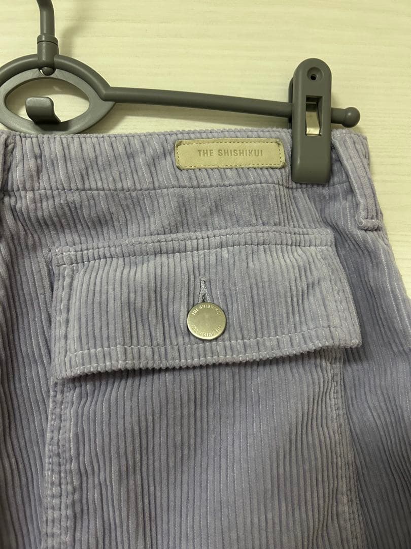 パンツ SHISHIKUI CORDUROY BAKER /L.PURPLE